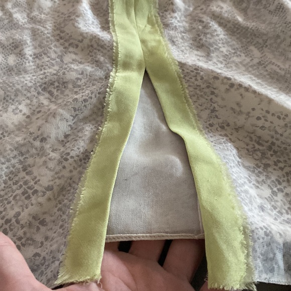 ❌SOLD❌Rebecca Taylor 100% Silk Sleeveless Flowy Dress🤍⭐️🤍 - Picture 10 of 15